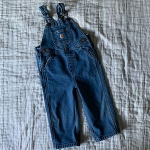 Carhartt 2T denim overalls